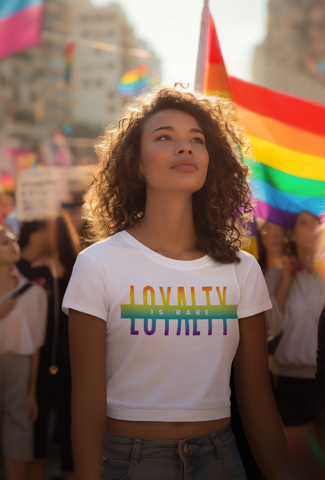 Pride Loyalty Crop Top