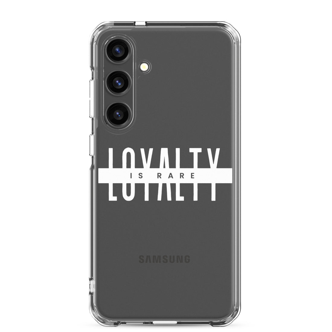 Loyalty White Clear Case for Samsung®