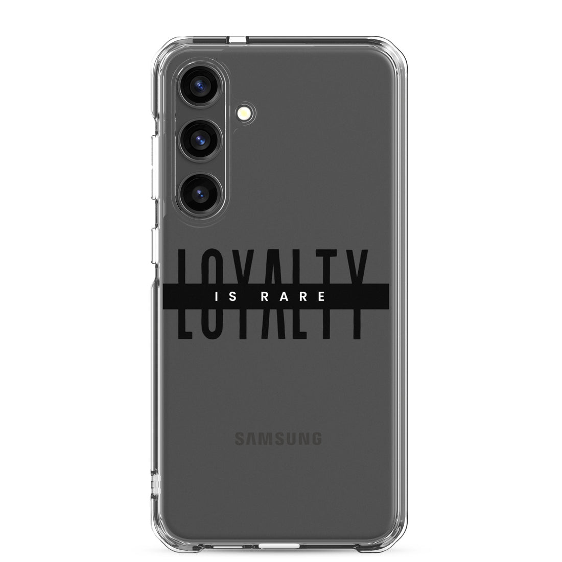 Loyalty Black Clear Case for Samsung®